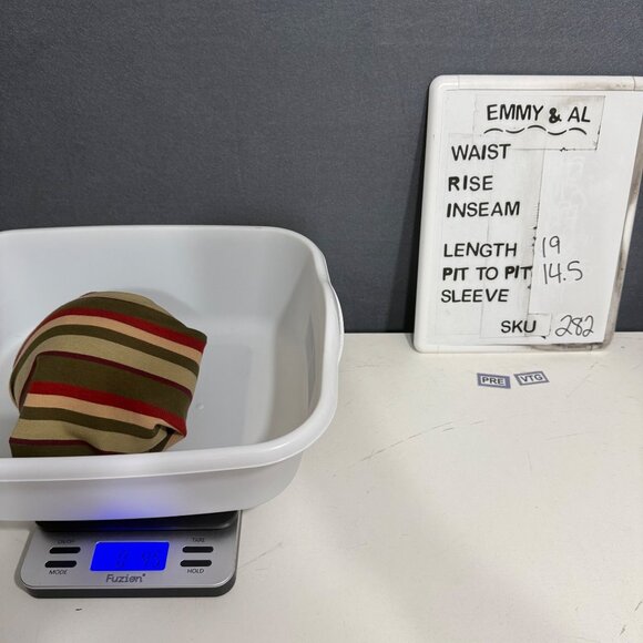 One Step Up VTG Bra Tank Top Size L Striped Crop 90s Y2K Adjustable Casual - Picture 6 of 8